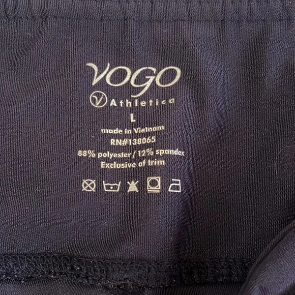 Women’s VOGO Athletica cropped leggings L - Picture 4 of 4